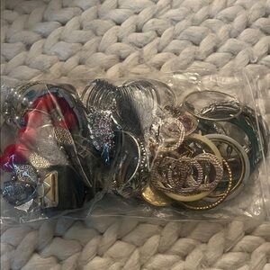 Bulk Bag of Costume Jewelry Bracelets!